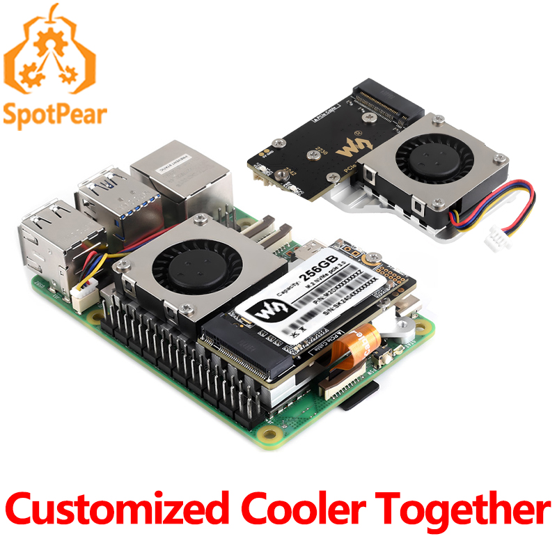 Deskpi Super6C - Raspberry Pi 5 PCIe - M.2