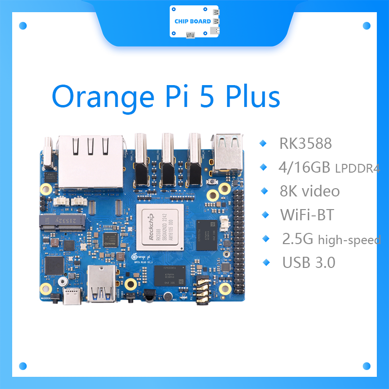 Orange Pi 5 Plus Tek Kartlı Bi - Orange Pi 5 Plus 32Gb incelemesi ve fiyatı