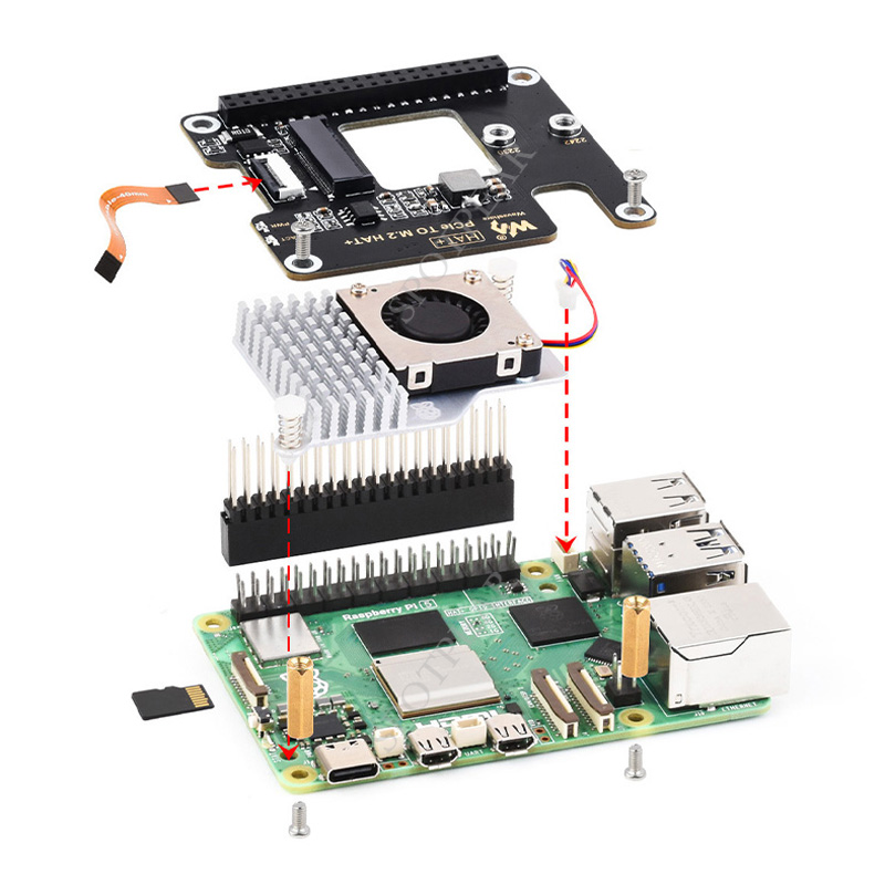 Pi 5 için M.2 NVMe SSD adaptör - Raspberry Pi 5 8Gb incelemesi ve fiyatı