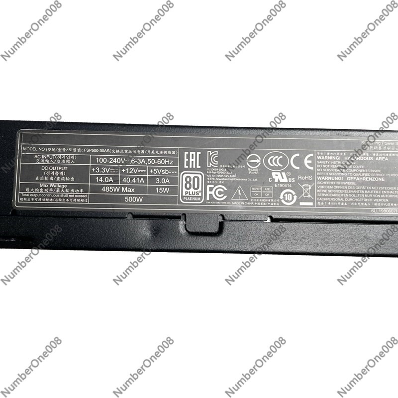 FSP500-30AS 80Plus Platinum Fl - Atx Power Supply 1U Flex 500W incelemesi ve fiyatı