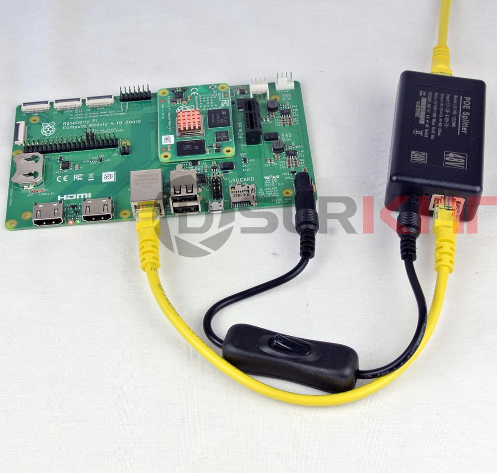 DSLRKIT Gigabit 12V2A aktif Po - Active Poe Splitter Gigabit 12V 2A incelemesi ve fiyatı