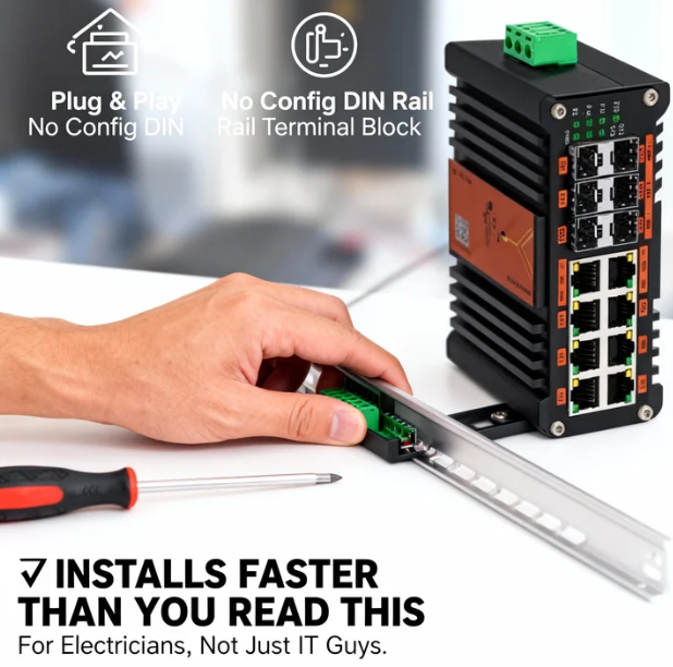 Endüstriyel L2+ Yönetilebilir  - Sfp+ 10G Managed Switch 8 Port incelemesi ve fiyatı