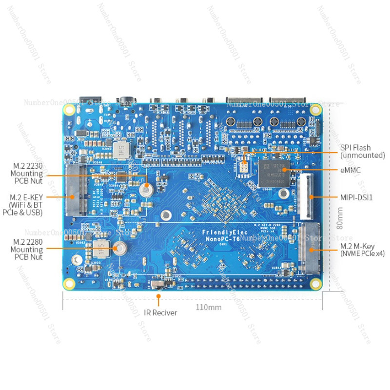 NanoPC T6 Geliştirme Kartı RK3 - Nanopc T6 16Gb incelemesi ve fiyatı