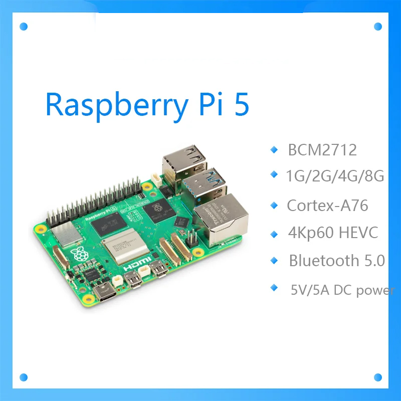 Resmi Orijinal Raspberry Pi 5  - Raspberry Pi 5 8Gb incelemesi ve fiyatı