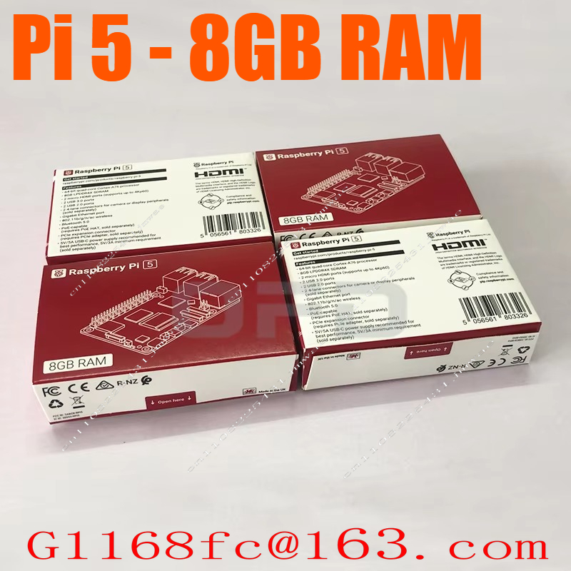 Pi 5 2GB/4GB/8GB Bellek Gelişt - Raspberry Pi 5 8Gb incelemesi ve fiyatı