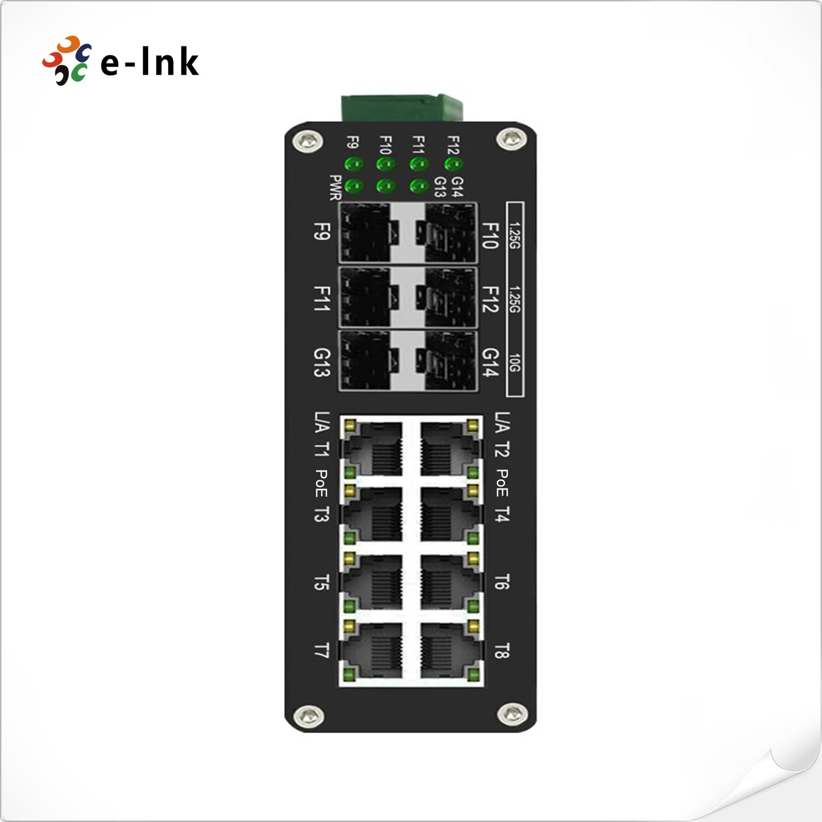 Endüstriyel Ethernet Switch Gi - Managed Gigabit Poe Switch 8 Port 802.3At incelemesi ve fiyatı